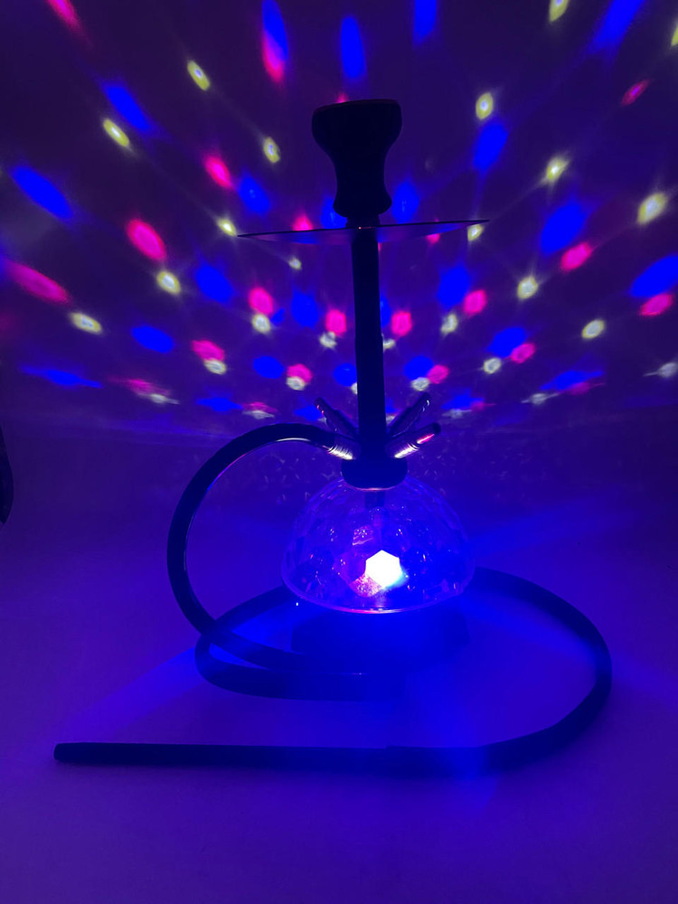 CLOUD 4 HOSE HOOKAH WITH SPEAKER & PARTY LIGHTS 20"