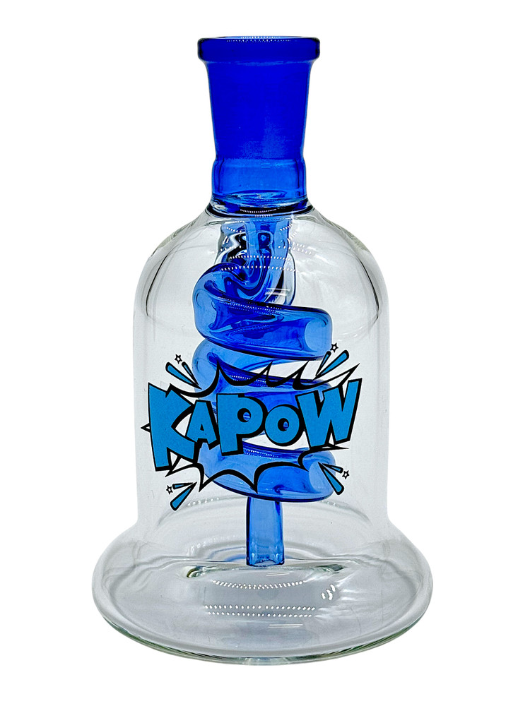 KAPOW GLASS 45 DEGREES COIL PERC ASH CATCHER 4" (RSE-48)