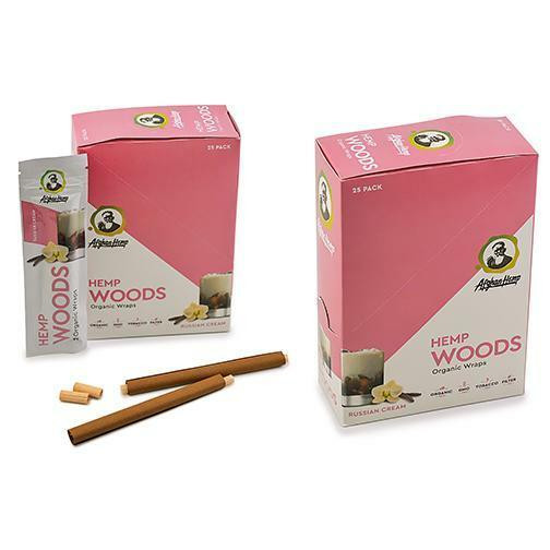 AFGHAN HEMP WOODS ORGANIC WRAPS 2PK - 25CT