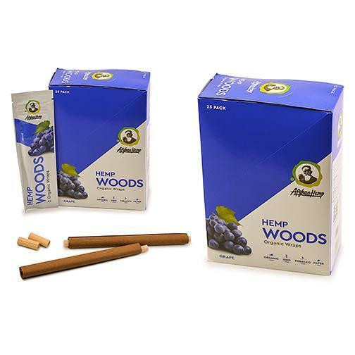 AFGHAN HEMP WOODS ORGANIC WRAPS 2PK - 25CT