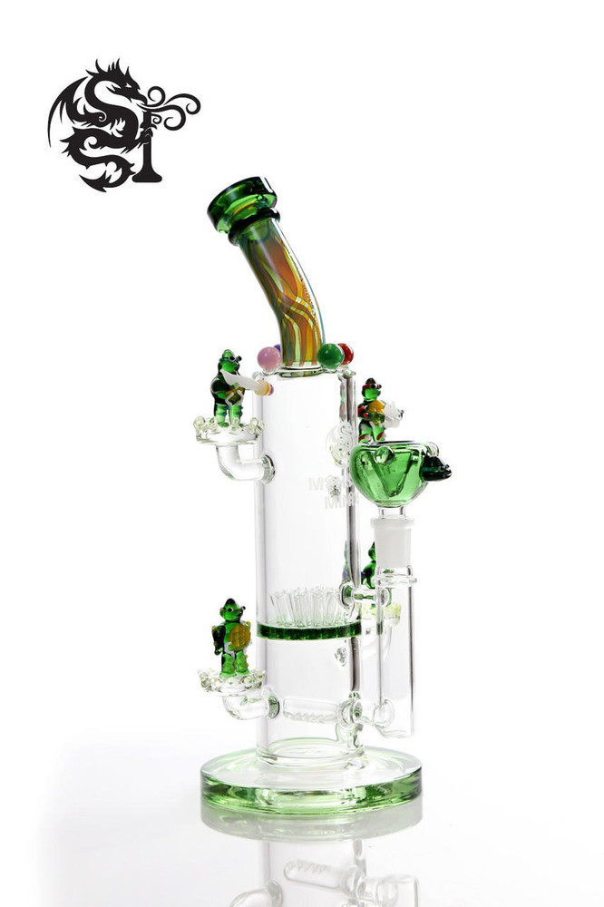 MONSTER MINDS - INLINE AND SPRINKLER PERC 12" WATERPIPE