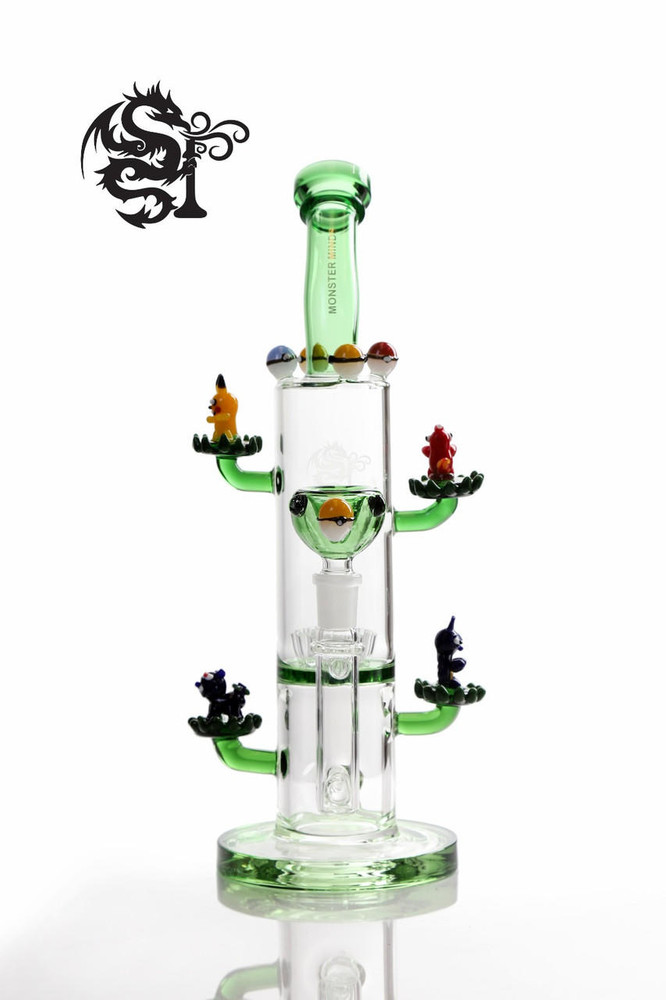 MONSTER MINDS - INLINE AND SPRINKLER PERC 12" WATERPIPE