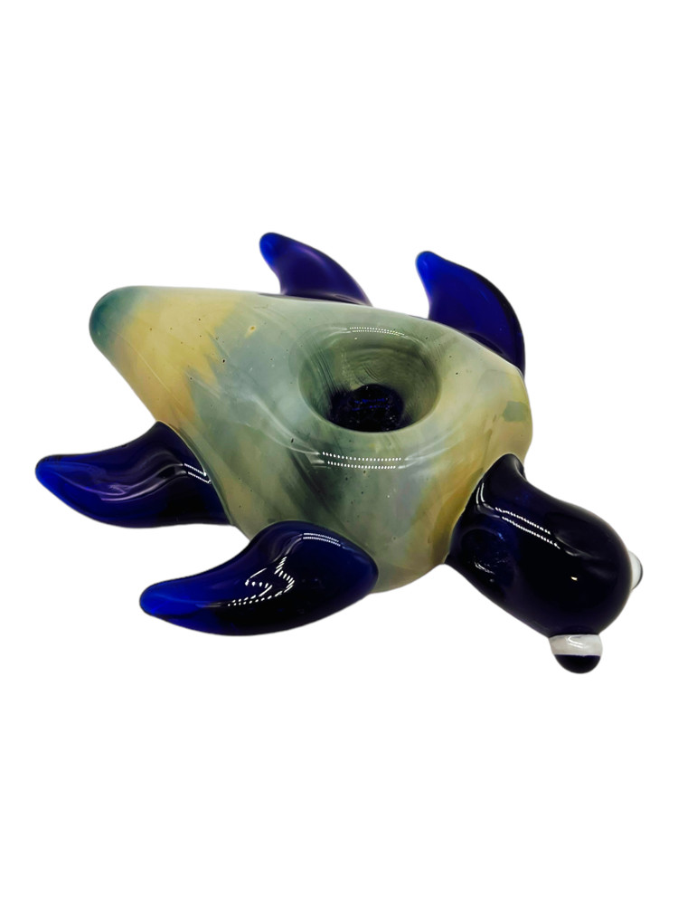 FANCY SMALL TURTLE HANDPIPE 3.5" - 2CT BAG