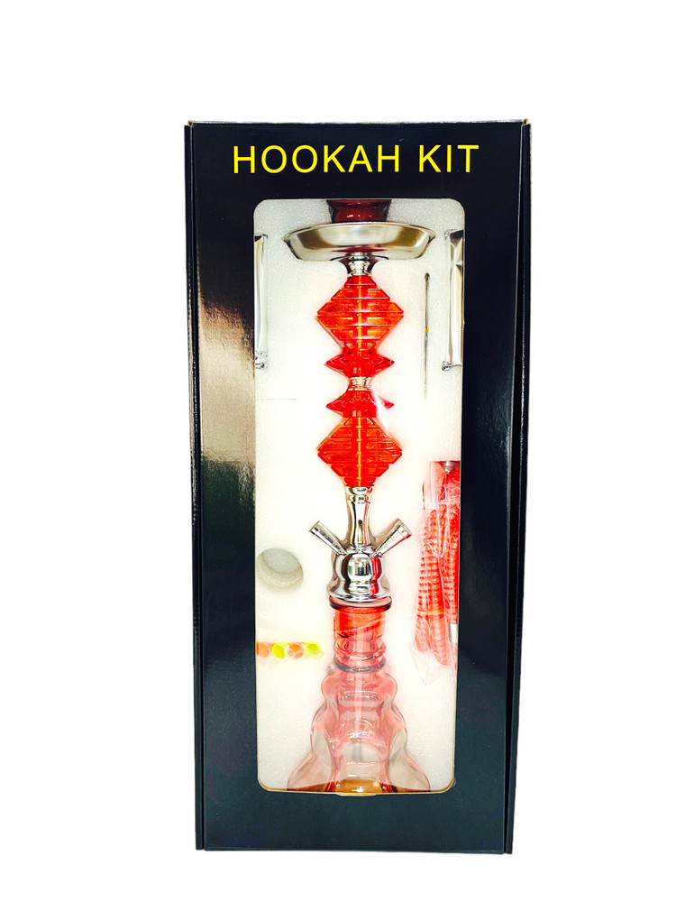 NOUR MAXX - MIX COLOR 2 HOSE LARGE HOOKAH KIT (SM300-32)