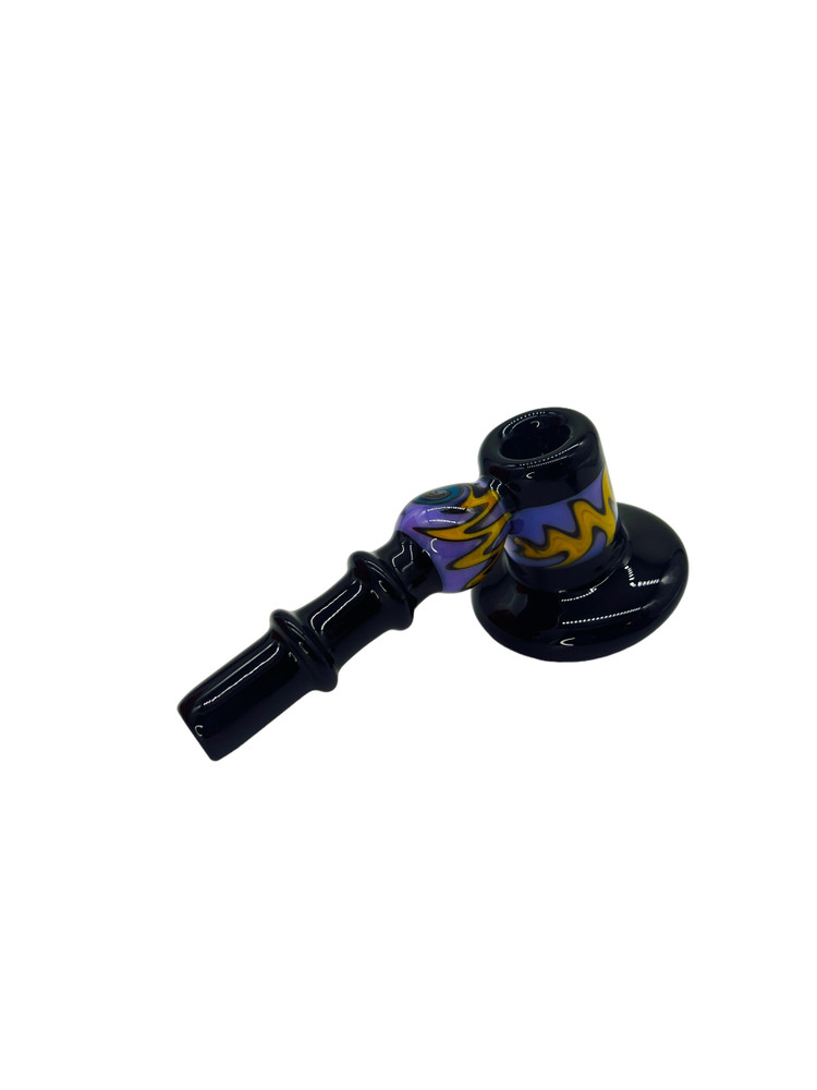 METRIX SWIRL HAMMER HANDPIPE ASSORTED COLOR 6"