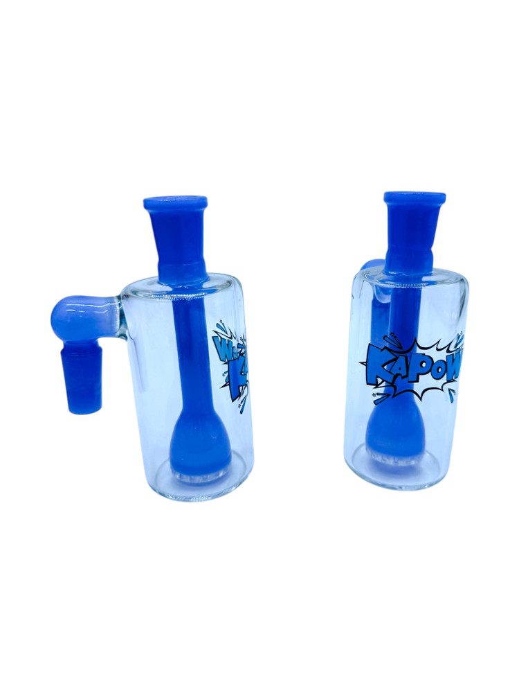 KAPOW GLASS 90 DEGREES CONE PERC ASH CATCHER 4.5" (RSE-12)