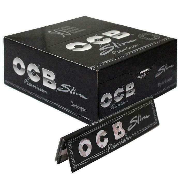 OCB PREMIUM SLIM ROLLING PAPERS - 24CT