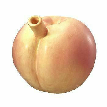 THICC and JUICY PEACH MUG CERAMIC HANDPIPE - 1CT