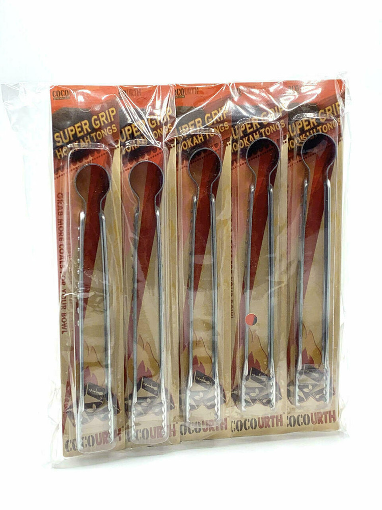 COCOURTH SUPER GRIP HOOKAH TONG - BAG OF 10CT