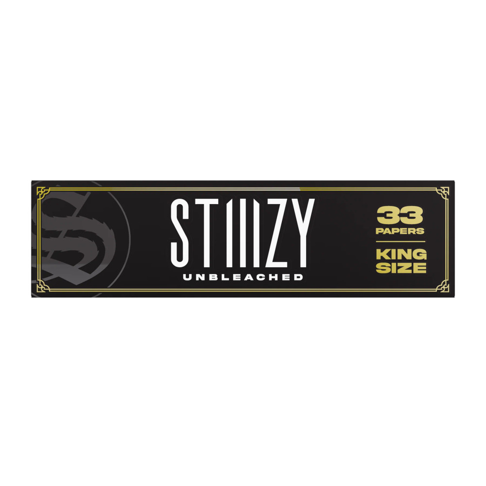 STIIIZY KING SIZE PREMIUM ROLLING PAPER - DISPLAY OF 24