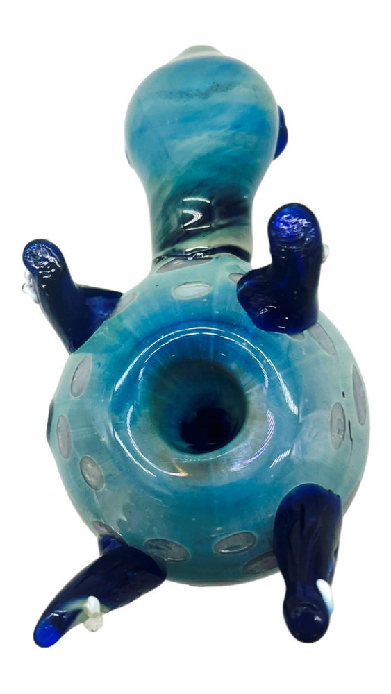 COLORED TURTLE HANDPIPE 5"