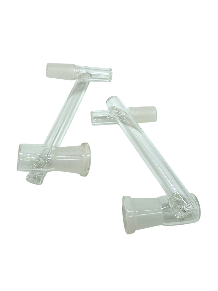 14MM MALE TO 14MM FEMALE GLASS ADAPTER - BAG OF 5
