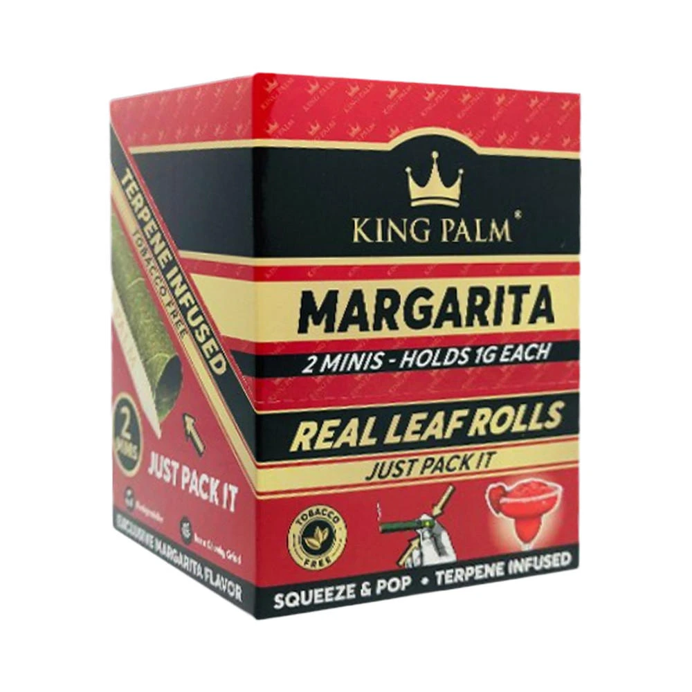 KING PALM 2 MINI ROLL SQUEEZE & POP DISPLAY - 20CT