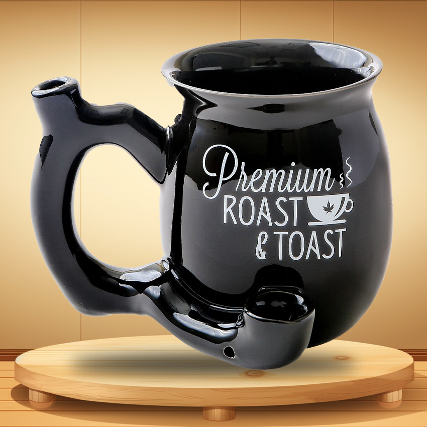PREMIUM ROAST AND TOAST CERAMIC MUG 4" (HP906)