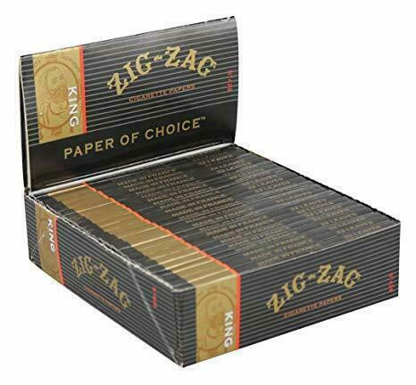 ZIG-ZAG KING SIZE CIGARETTE PAPER - 24CT