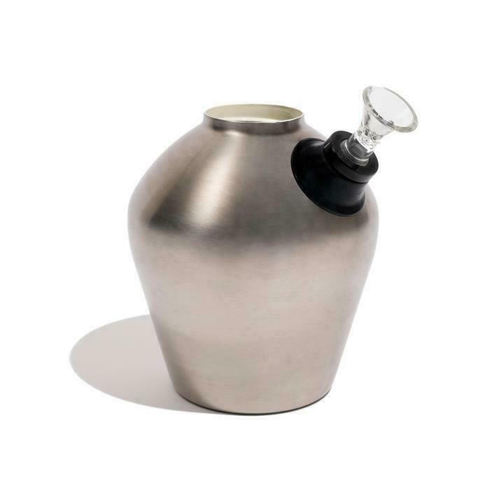 CHILL STAINLESS STEEL BEAKER WATERPIPE 13" (WP100084)