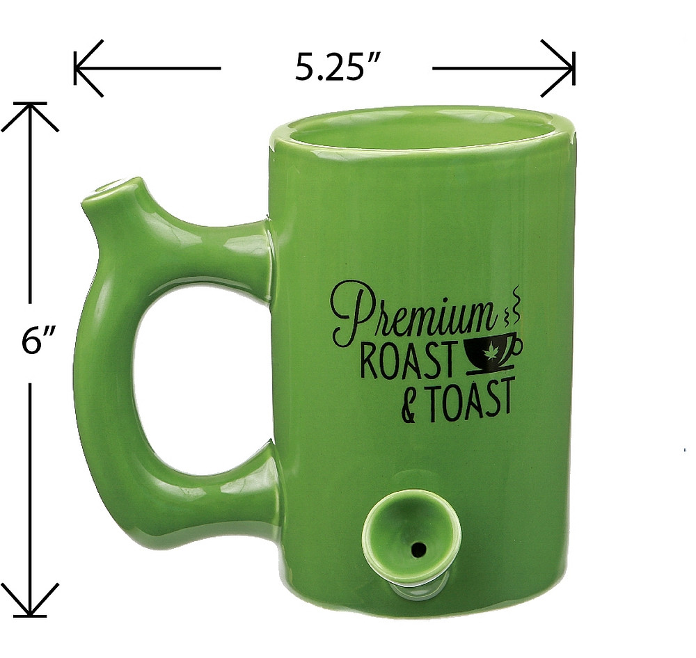 GREEN PREMIUM ROAST & TOAST MUG