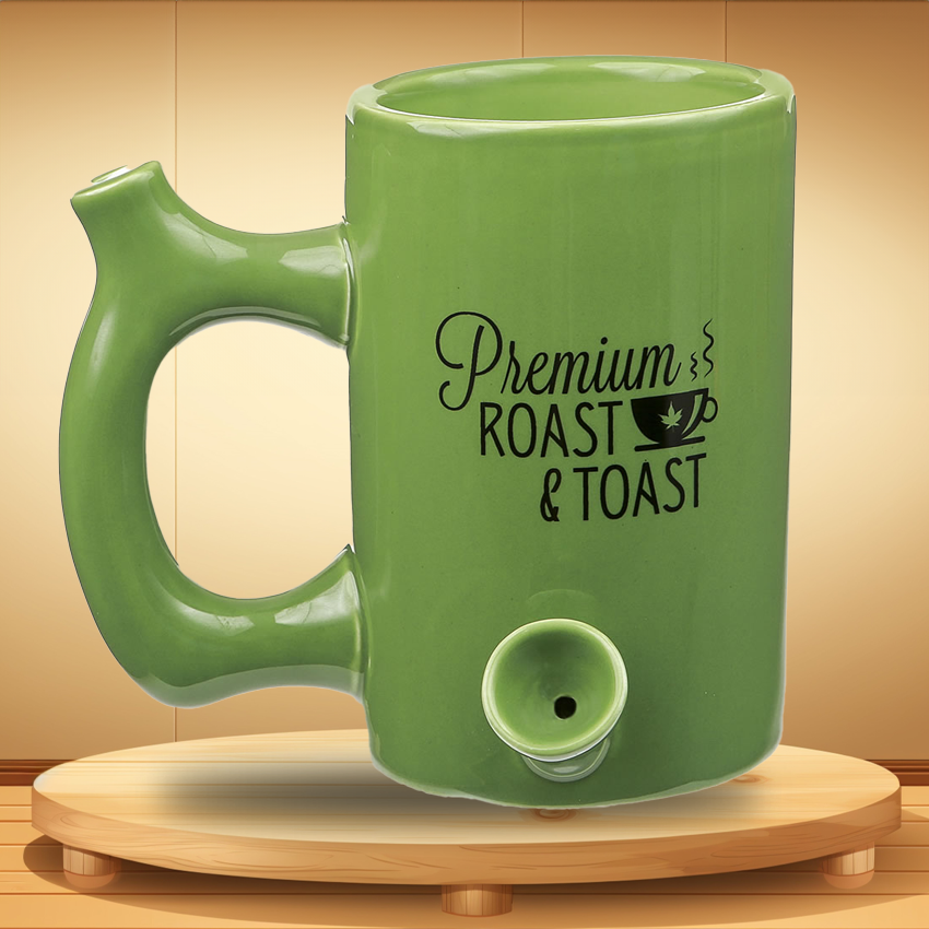 GREEN PREMIUM ROAST & TOAST MUG