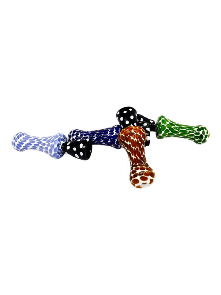 DOTTED ART CHILLUM 3.5" - 10CT BAG