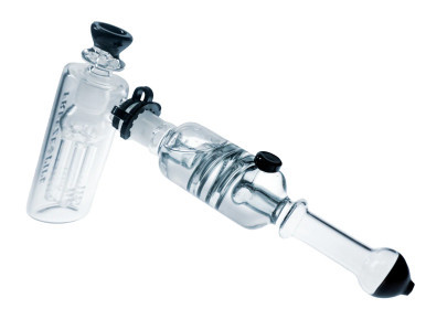 METRIX GLYCO FREEZABLE COIL BUBBLE WATER PIPE WITH THICK BASE 10"