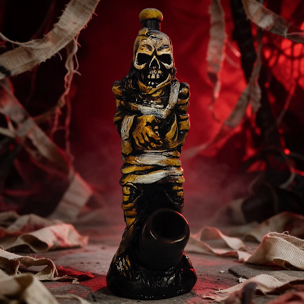 PICHINCHA HAND CRAFTED MUMMY HANDPIPE 7
