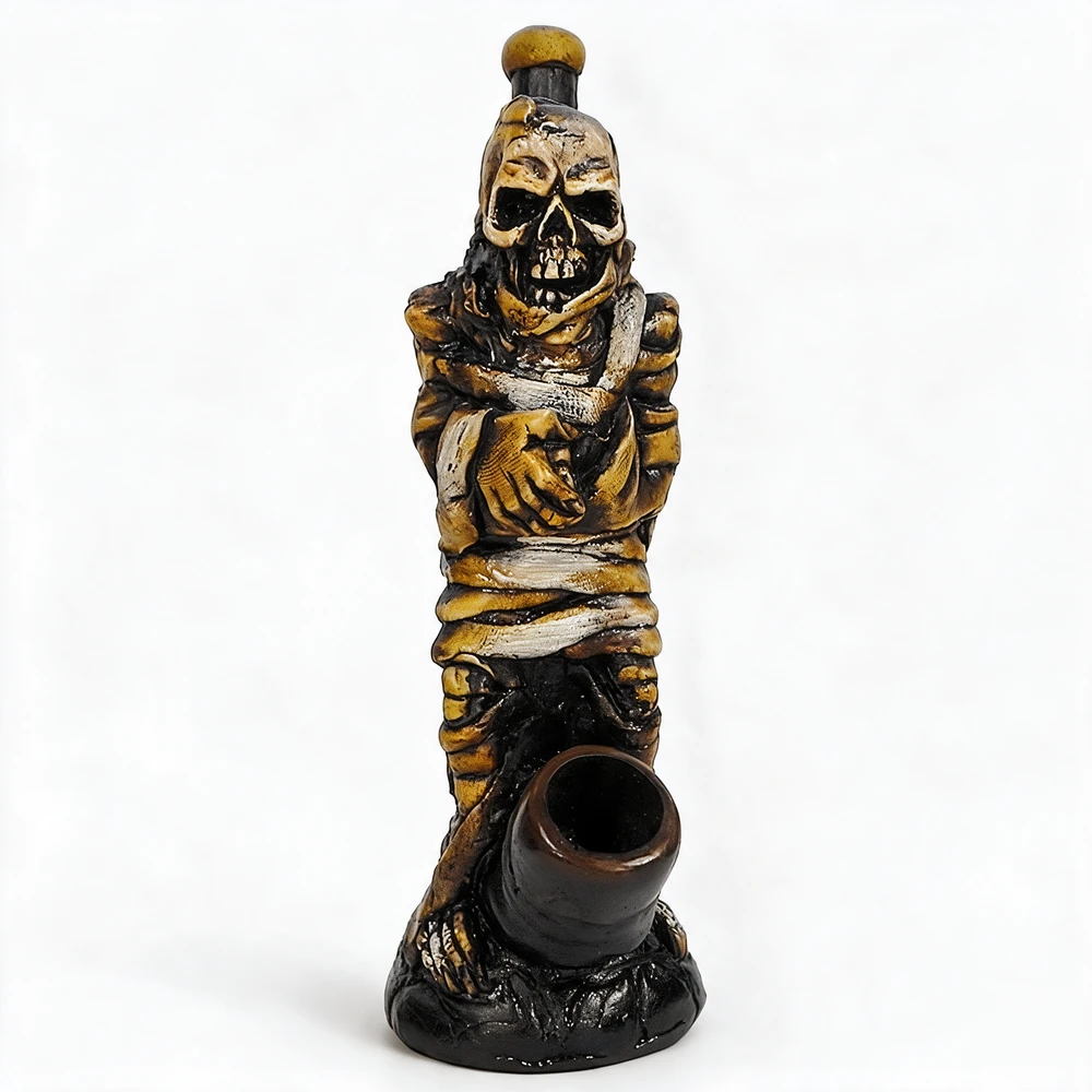 PICHINCHA HAND CRAFTED MUMMY HANDPIPE 7