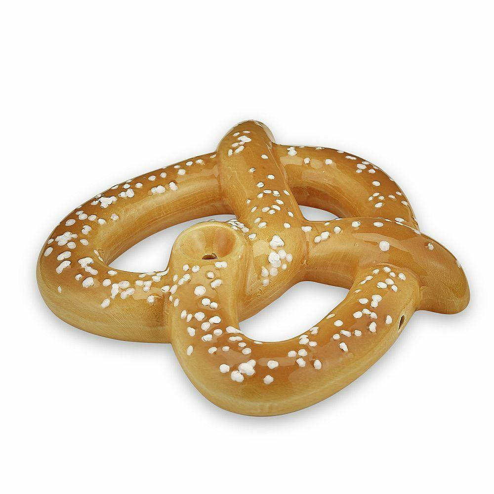 PRETZEL SHAPED CERAMIC HANDPIPE - 1CT