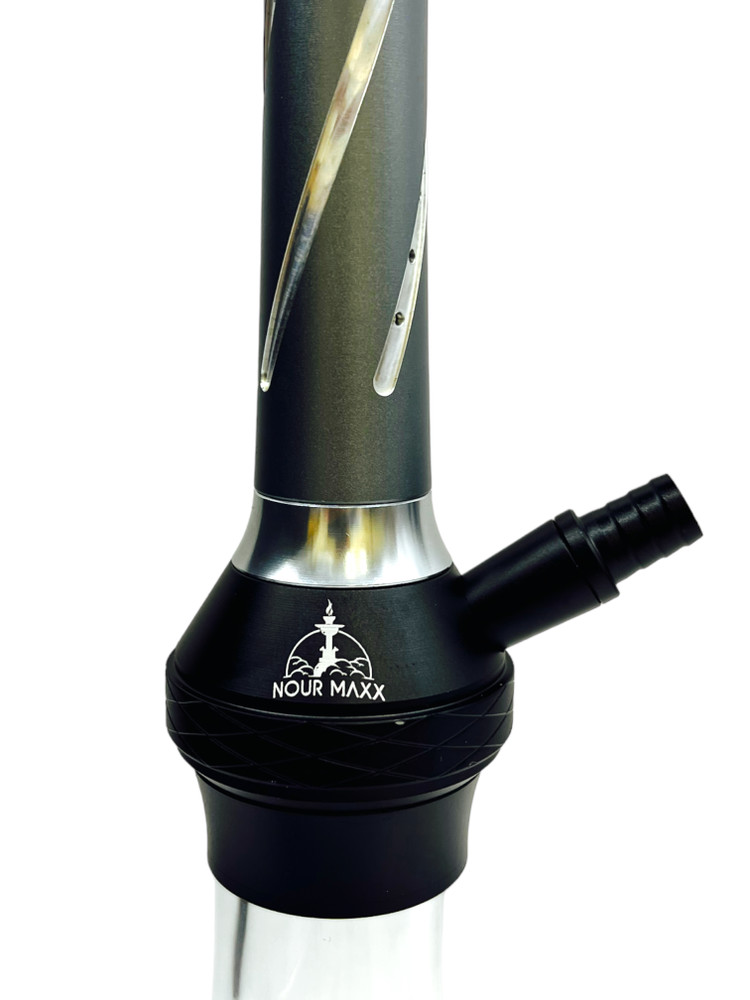 NOUR MAXX - MIX COLOR 1 HOSE HOOKAH 24" (SM-114)