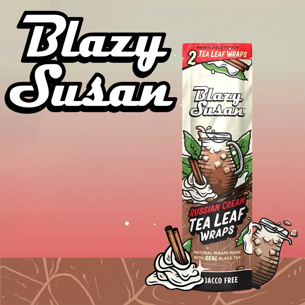 BLAZY SUSAN 2-PACK RUSSIAN CREAM TEA WRAPS - DISPLAY OF 25