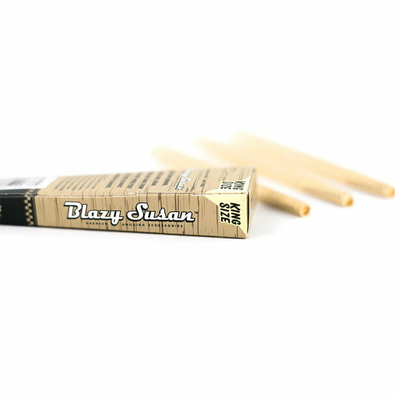 BLAZY SUSAN KING SIZE UNBLEACHED CONES - 21CT
