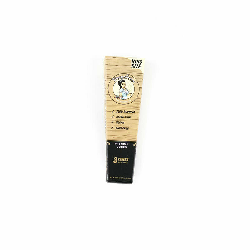BLAZY SUSAN KING SIZE UNBLEACHED CONES - 21CT