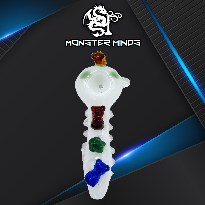 DUAL COLOR WITH BEARS HANDPIPE 4 HP100204
