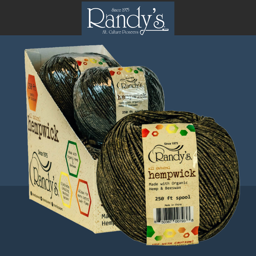 RANDYS ALL NATURAL 15.5FT HEMPWICK - 18CT DISPLAY