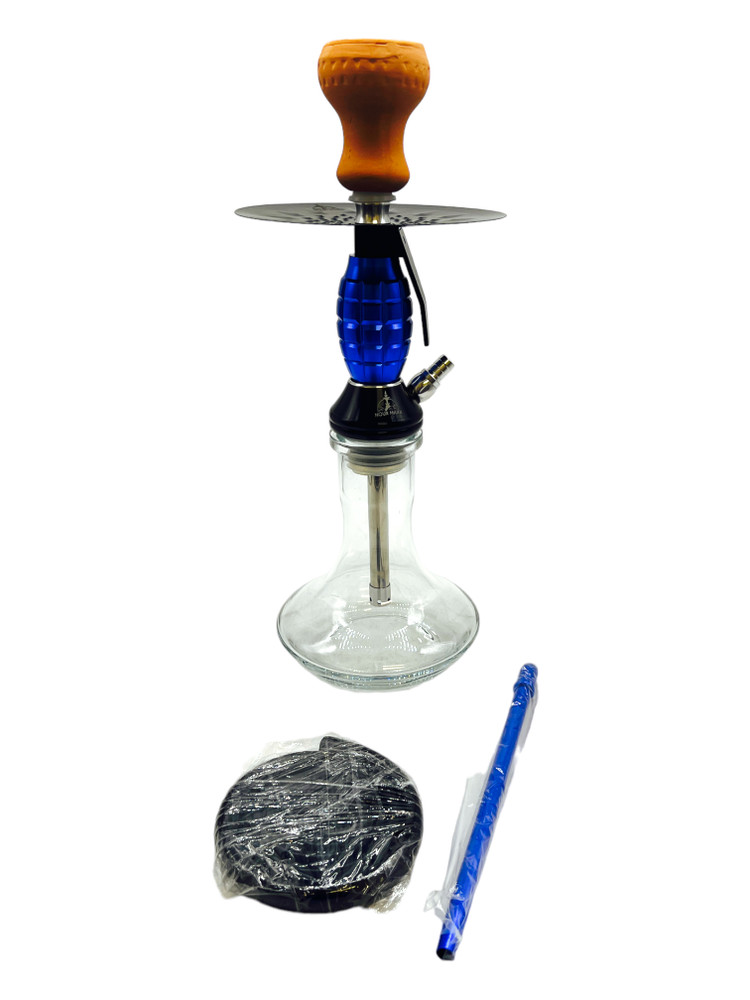 NOUR MAXX - MIX COLOR 1 HOSE HOOKAH 24" (SM-109)