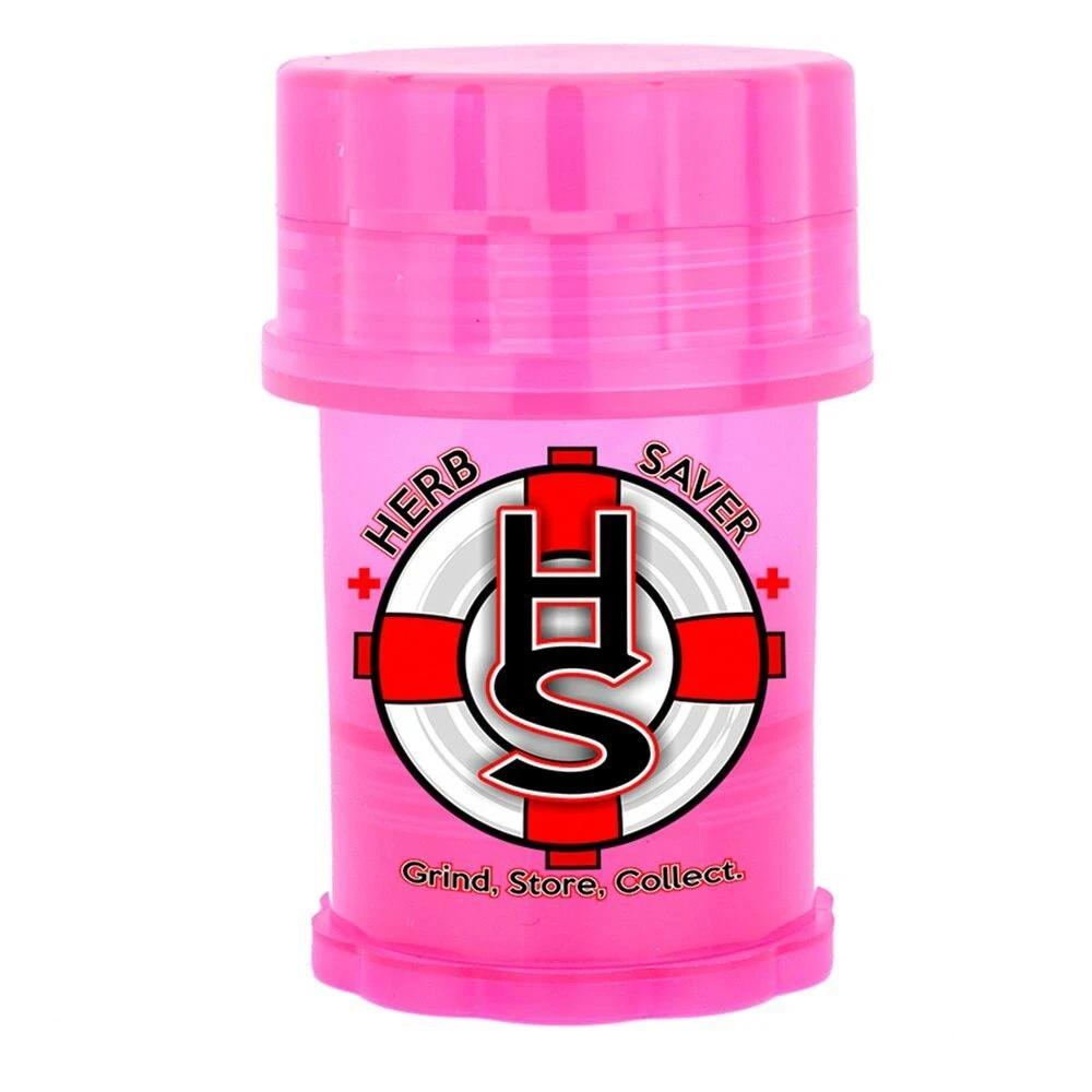 HERB SAVER MINI JAR GRINDERS - DISPLAY OF 12