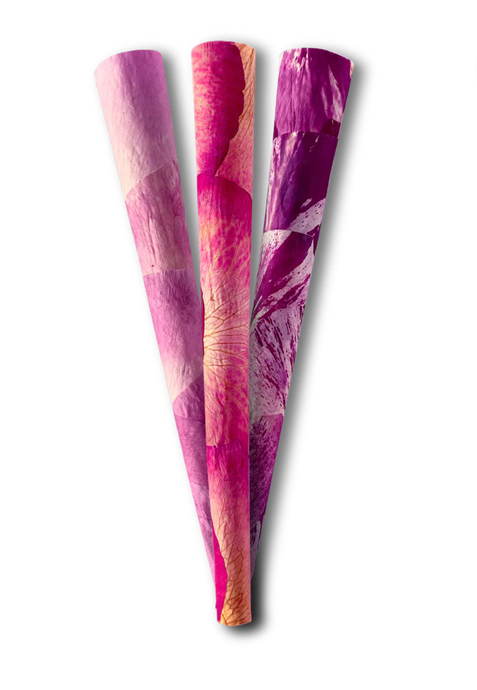 ZIG-ZAG PRE-ROLLED ROSE CONES 3PK - 8CT
