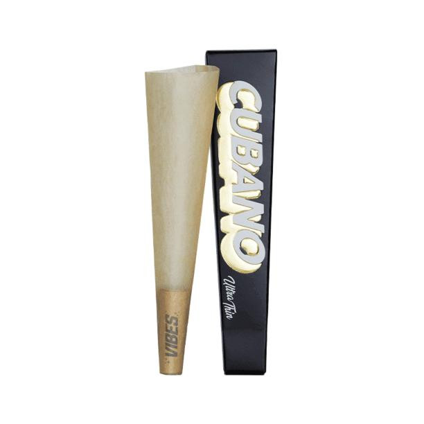 VIBES KING SIZE ULTRA THIN CONES (CUBANO) - 24CT