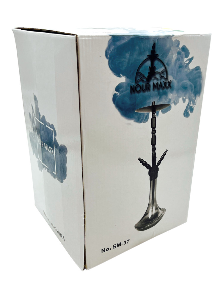 NOUR MAXX - MIX COLOR 4 HOSE HOOKAH 26" (SM-37)