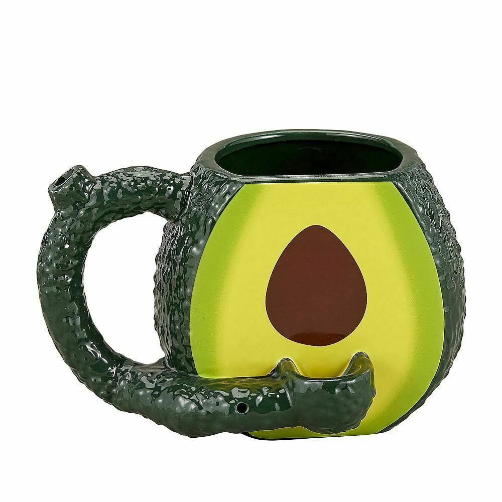AVOCADO MUG CERAMIC HANDPIPE - 1CT