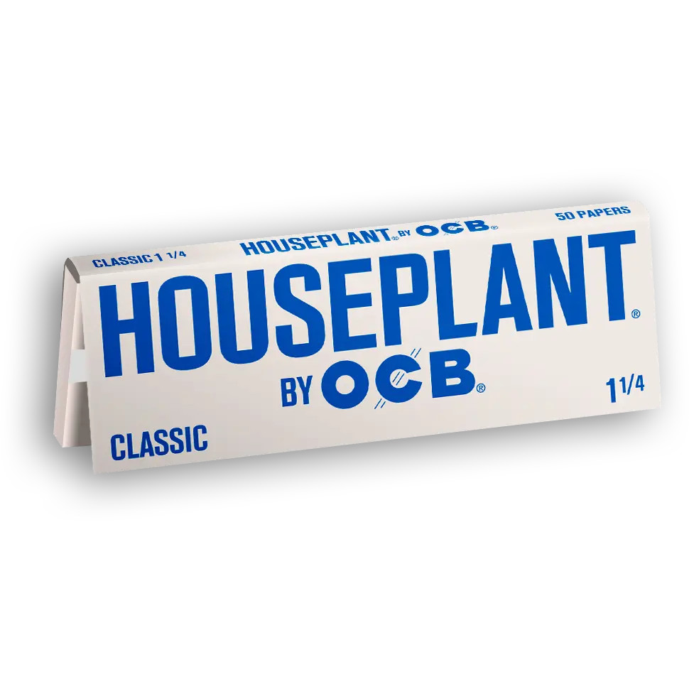HOUSEPLANT BY OCB 1 1/4 CLASSIS PAPER 50-PACK - DISPLAY OF 24