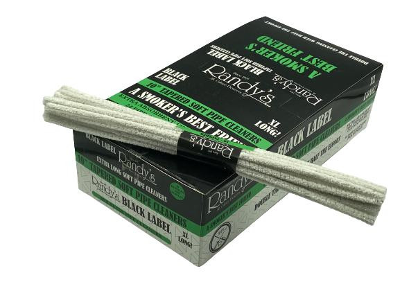 RANDYS XL 10 BLACK LABEL TAPERED SOFT PIPE CLEANER DISPLAY - 30CT