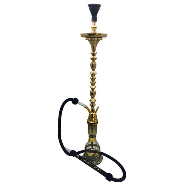 KHALIL MAMOON 6135 LEBNANI 3 DOOR GOLD HOOKAH