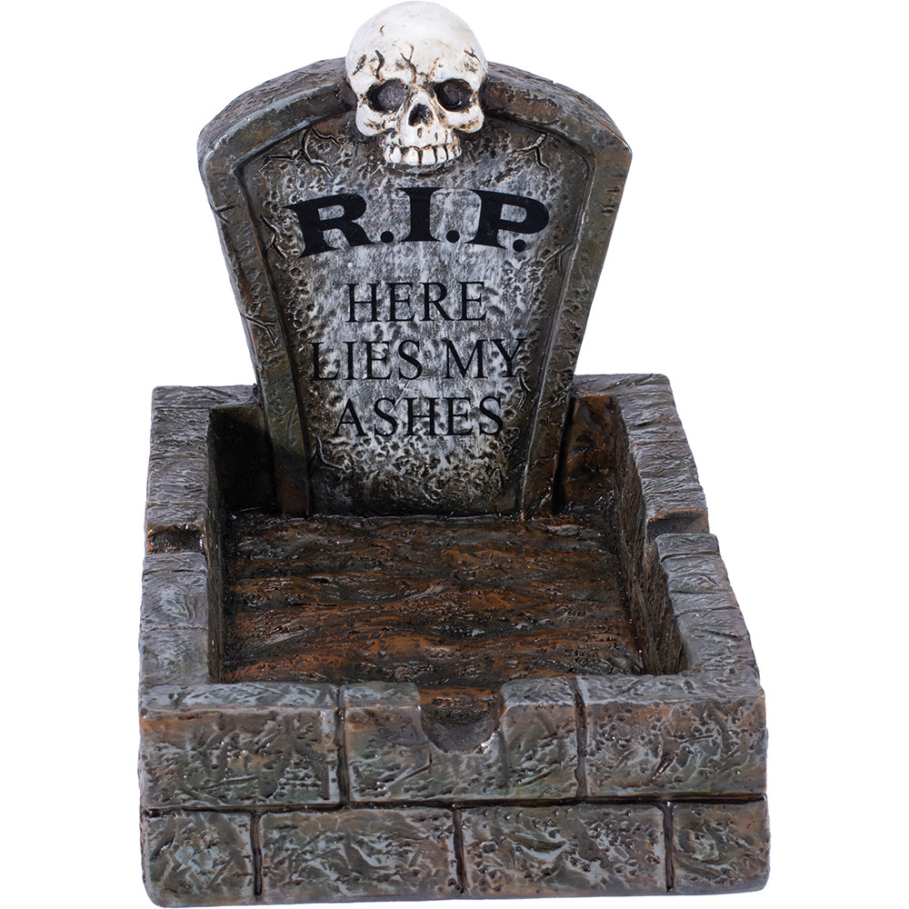 FUJIMA 6.3IN RIP TOMBSTONE ASHTRAY