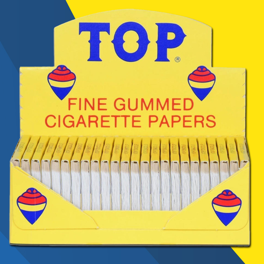 TOP FINE GUMMED CIGARETTE PAPERS - 24CT