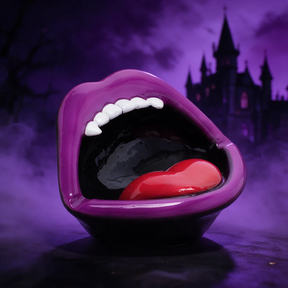 FUJIMA VAMPIRE'S MOUTH ASHTRAY