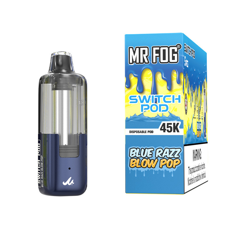 MR FOG SWITCH 45,000 PUFFS (ONLY POD) DISPOSABLE VAPE - DISPLAY OF 5