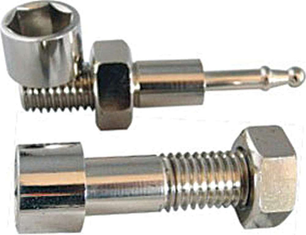 LARGE SCREW SHAPE METAL PIPE DISPLAY - 24CT