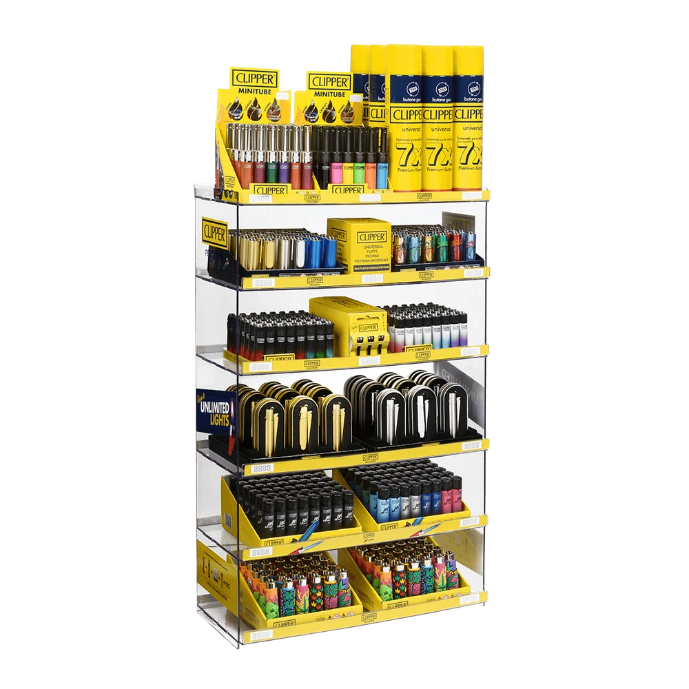 CLIPPER WORLD LARGE EXHIBITOR MIXED PREPACKED DISPLAY