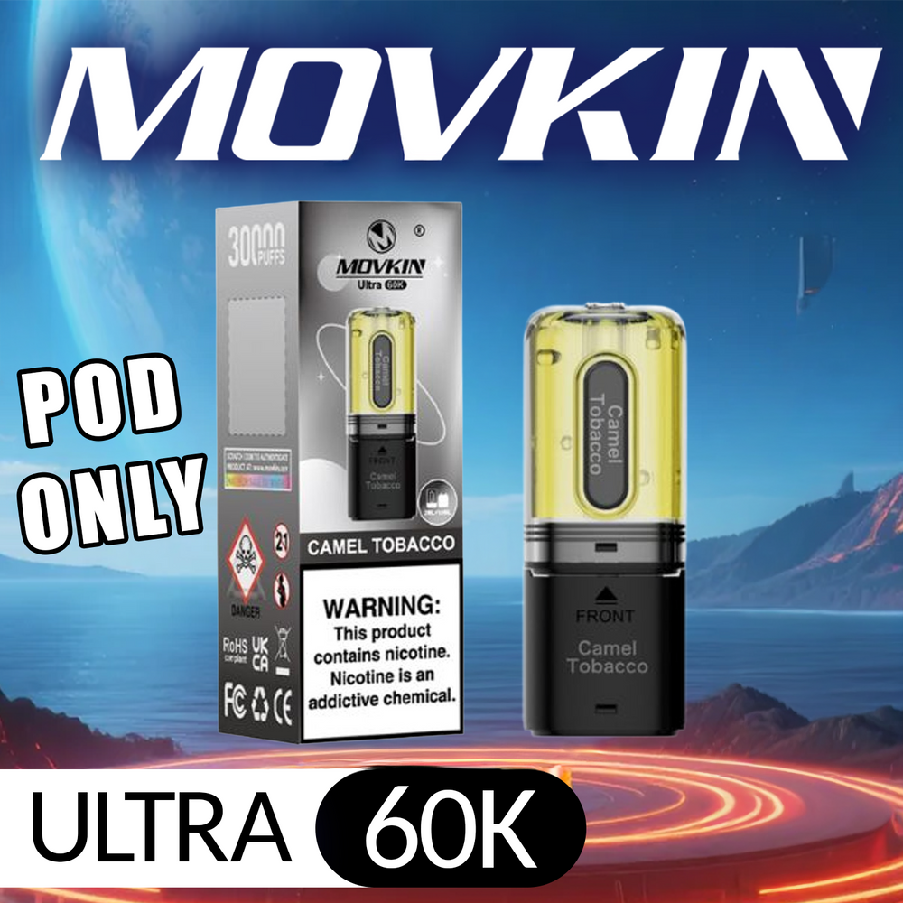 MOVKIN ULTRA 30,000 PUFFS DISPOSABLE VAPE (POD ONLY) - DISPLAY OF 5