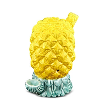 CERAMIC UPSIDE DOWN PINEAPPLE PIPE